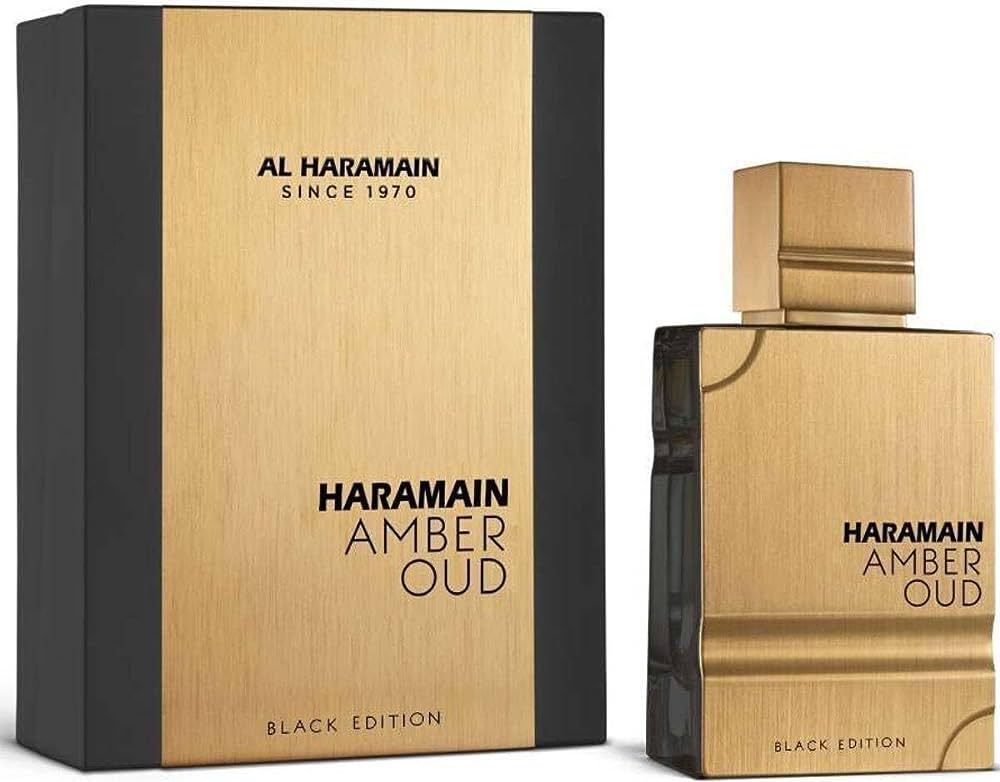 Perfume Amber Oud Black 200 ML Al Haramain