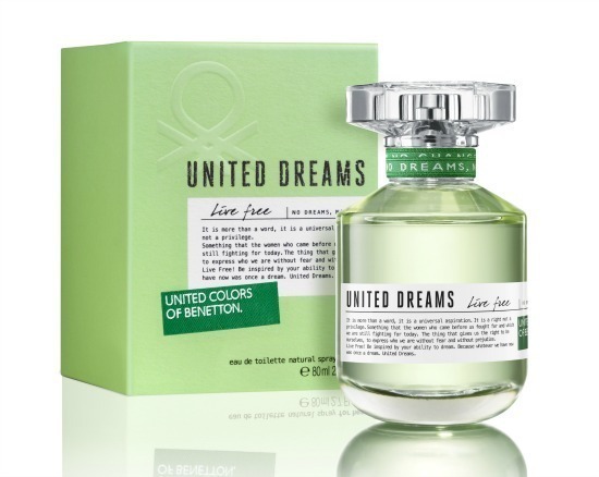 Perfume Live Free United Dreams Benetton