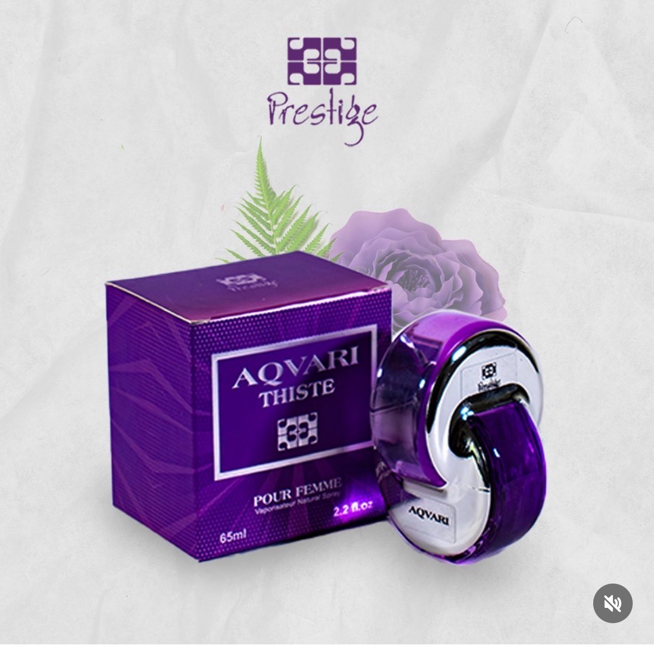 Perfume Aqvari Thiste Mujer