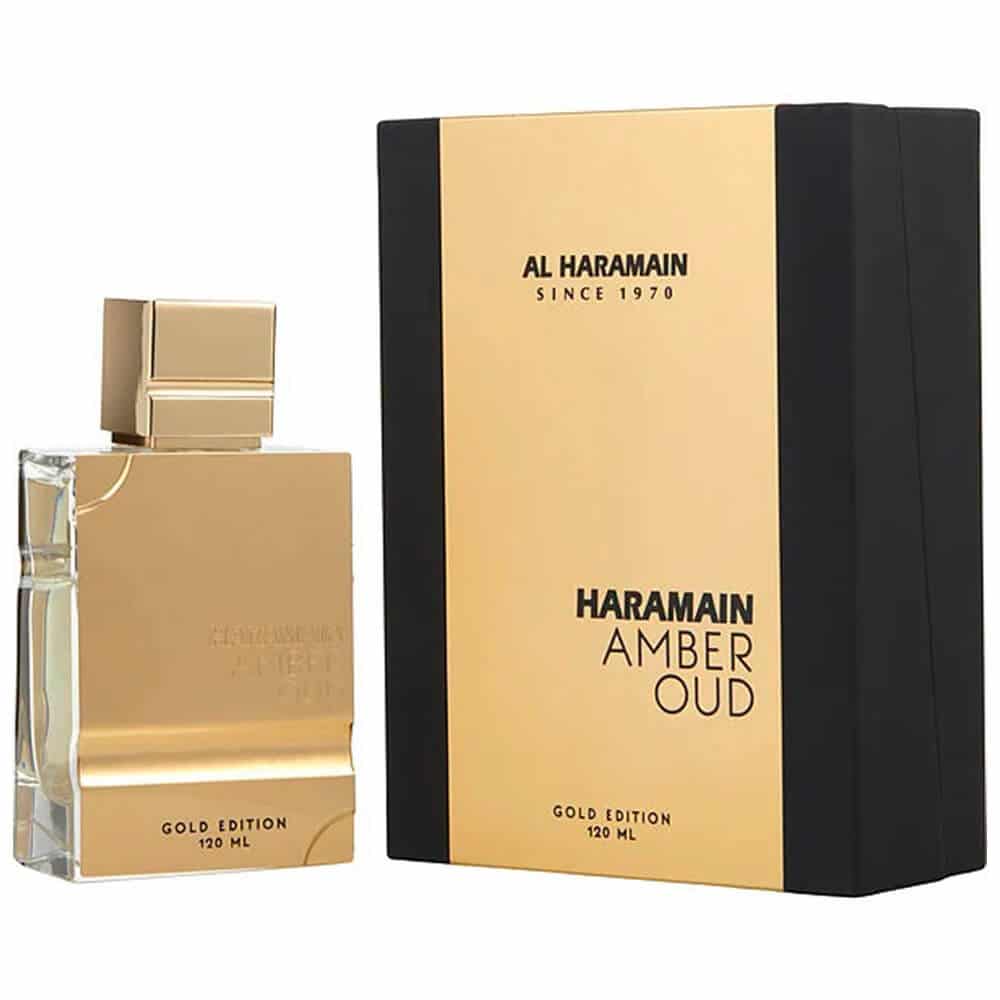 Perfume Amber oud Gold 120 ML Al Haramain