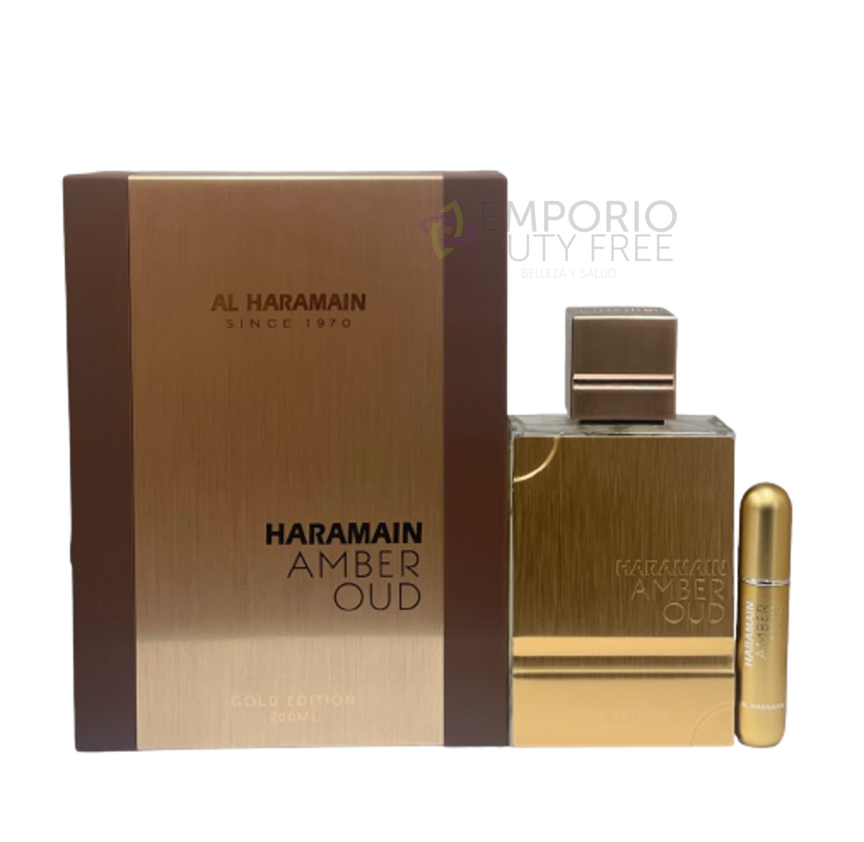 Perfume Amber oud Gold 200 ML Al Haramain